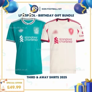 Lvr^_^pooI third & away shirts 2025 - birthday